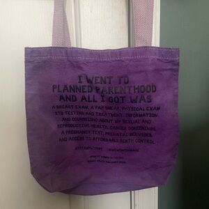 Planned Parenthood Tote Bag